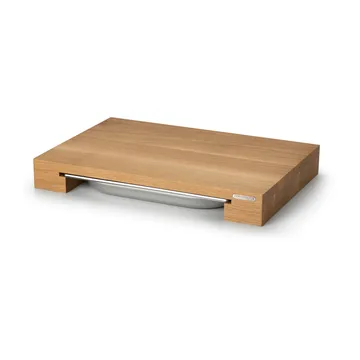 Cutting board oak with 1 tray - 27x39 cm - Continenta