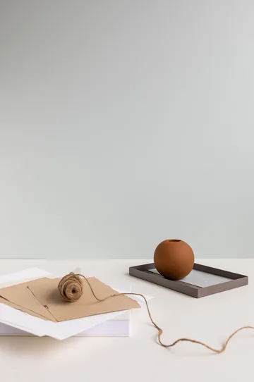 Ball vase coconut - 10 cm - Cooee Design