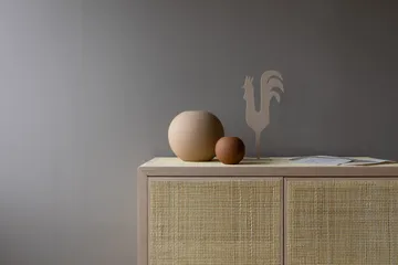 Ball vase coconut - 10 cm - Cooee Design