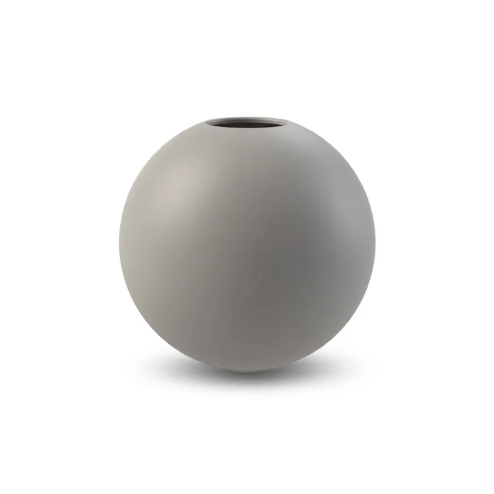Ball vase grey - 10 cm - Cooee Design