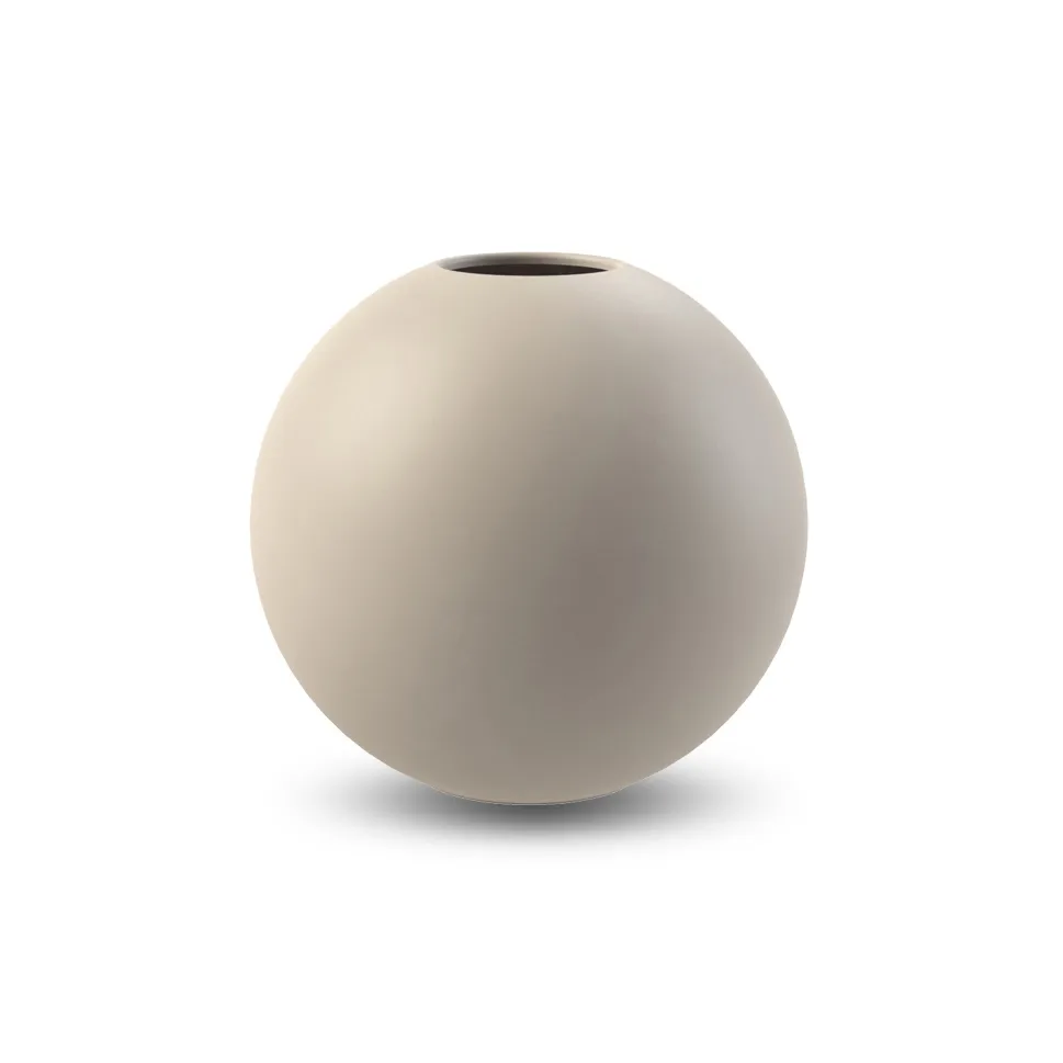 Ball vase sand, 10 cm Cooee Design