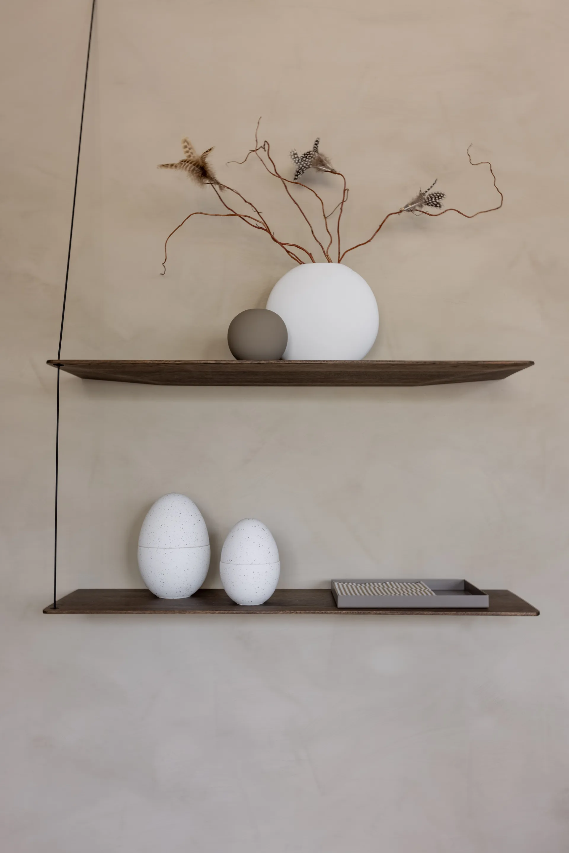 Bonbonniere bowl 18 cm, White-mud Cooee Design