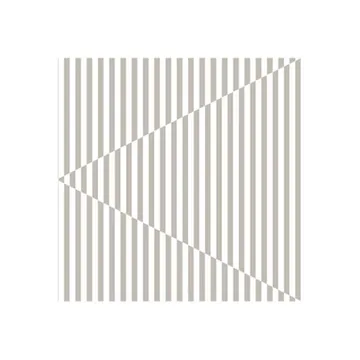 Broken Lines napkin 33x33 cm 20-pack - Sand-white - Cooee Design