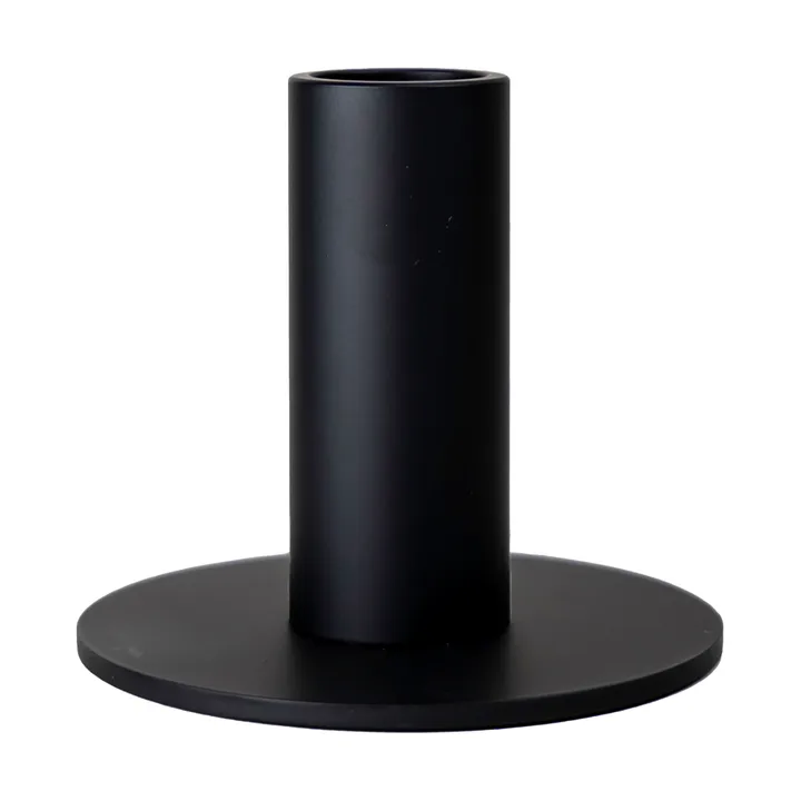 Cooee candle holder low 7 cm - Black - Cooee Design