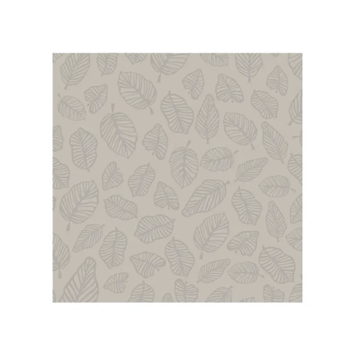 Cooee Leaf napkin 33x33 cm 20-pack - Sand - Cooee Design