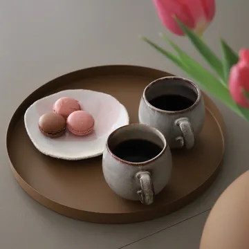 Cooee tray 30 cm round - coconut - Cooee Design