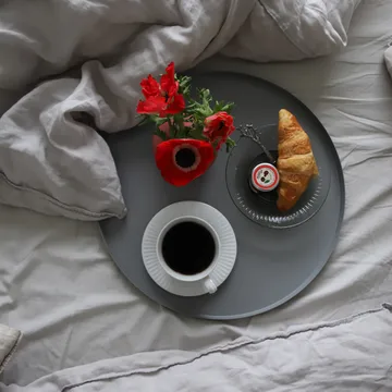 Cooee tray 40 cm round - grey - Cooee Design
