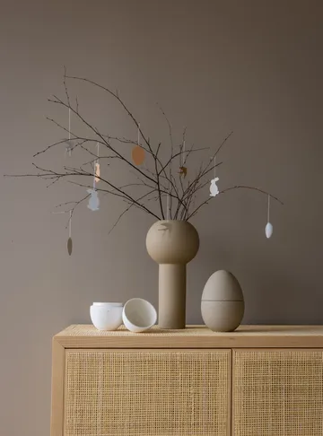 Easter Deco eggEaster decoration 4-pack - Cafe au lait - Cooee Design
