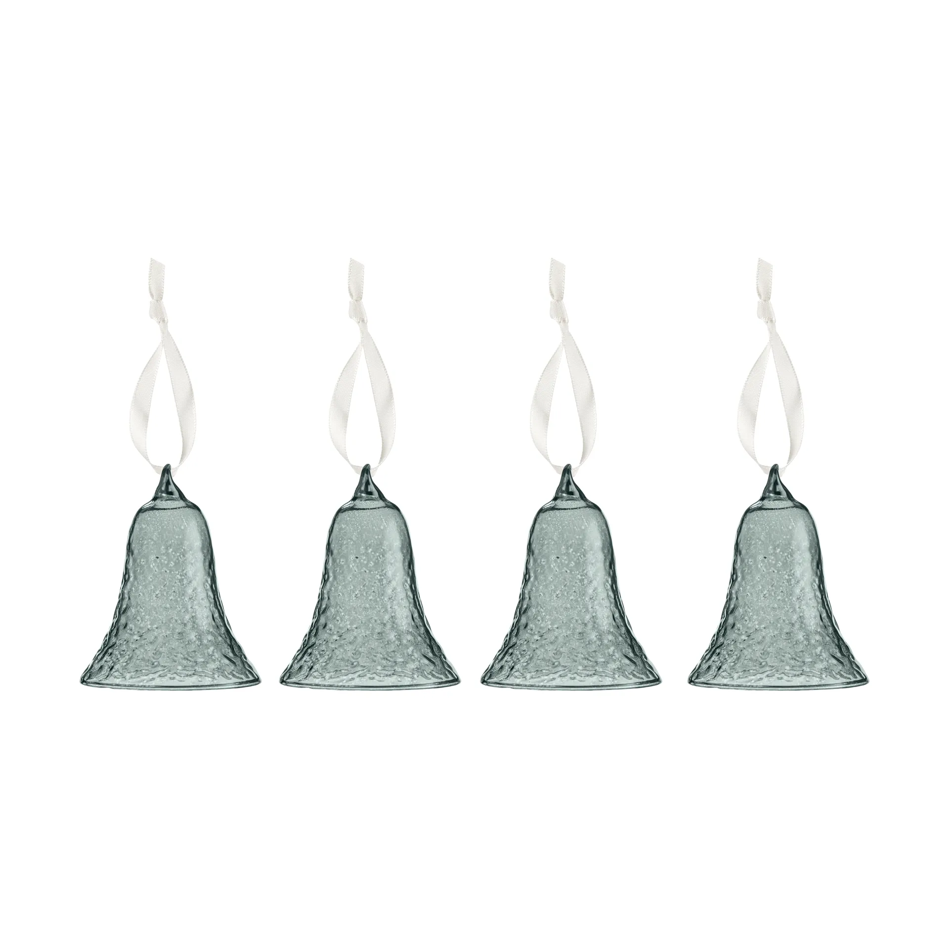 Gry bell clock 8 cm 4-pack, Smoke Cooee Design