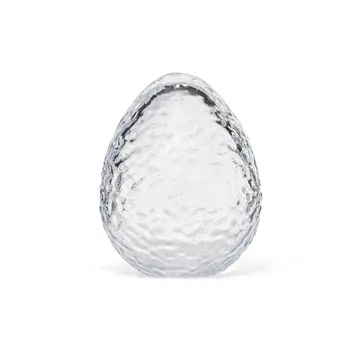 Gry standing egg 12 cm - Clear - Cooee Design