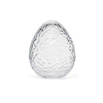Gry standing egg 16 cm - Clear - Cooee Design