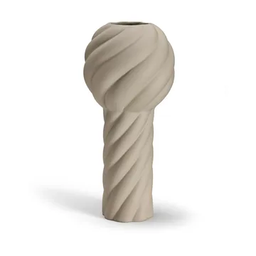 Twist pillar vase 34 cm - Sand - Cooee Design