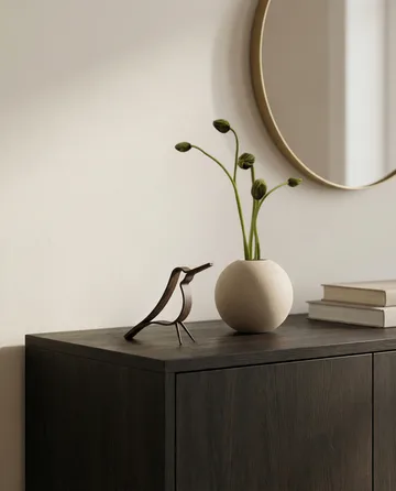 Woody Bird small - Dark stained oak - Cooee Design