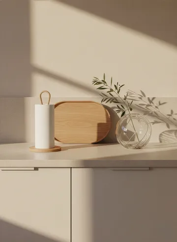 Woody paper towel holder - Oak - Cooee Design