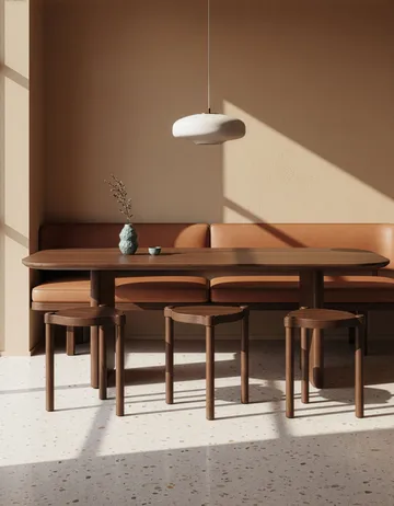 Woody stool - Dark oak - Cooee Design