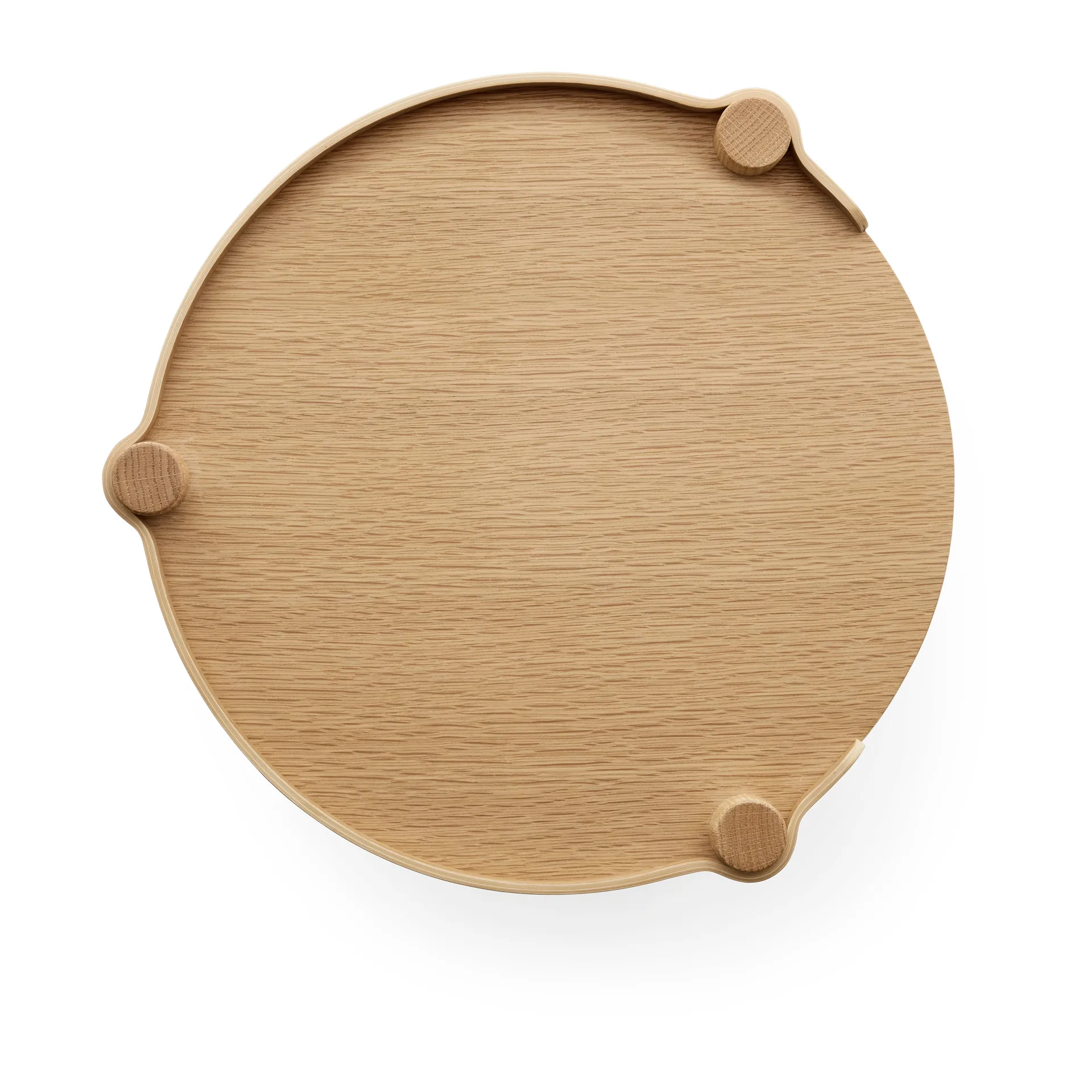 Woody table Ø45 cm, Oak Cooee Design