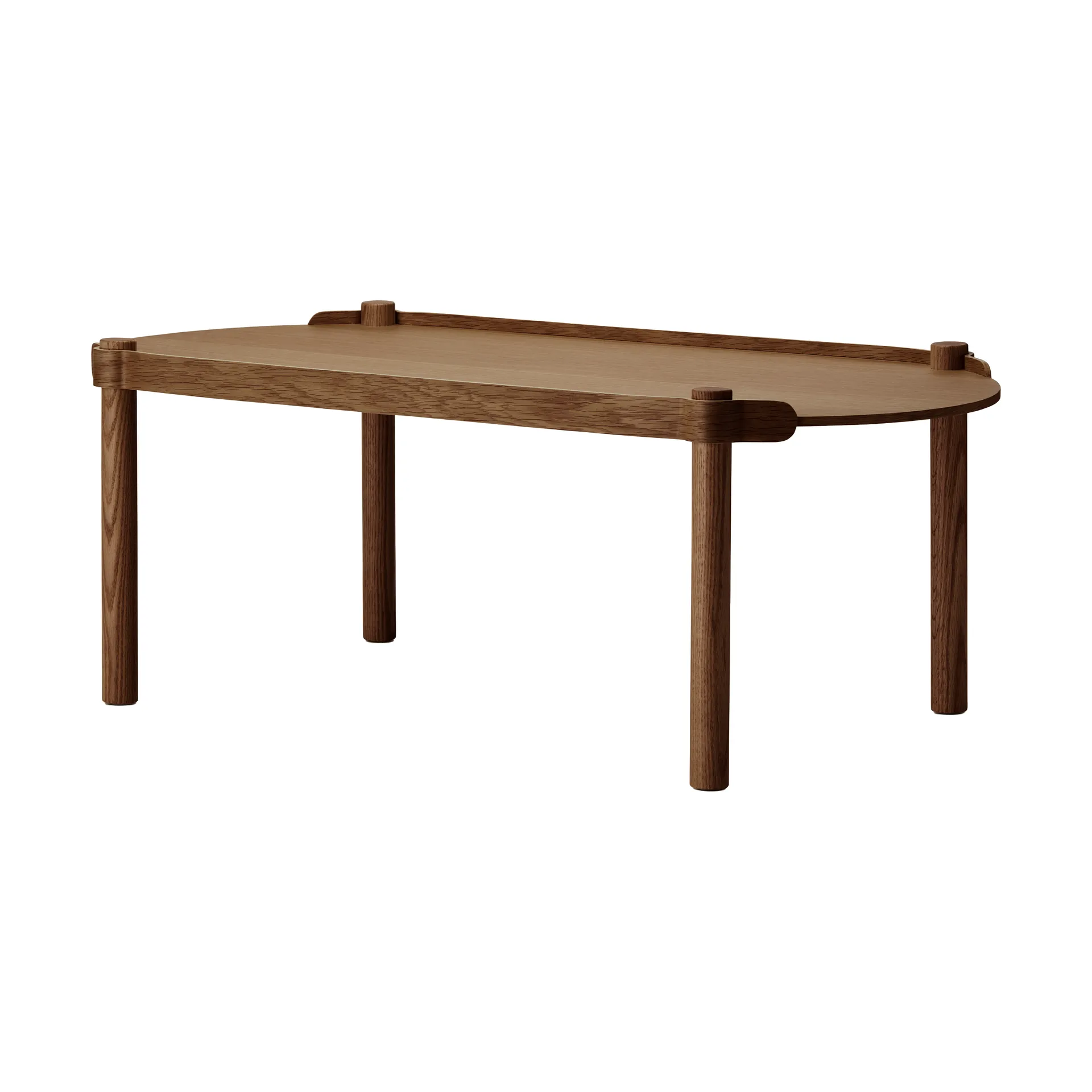 Woody table 50x105 cm, Dark stained oak Cooee Design