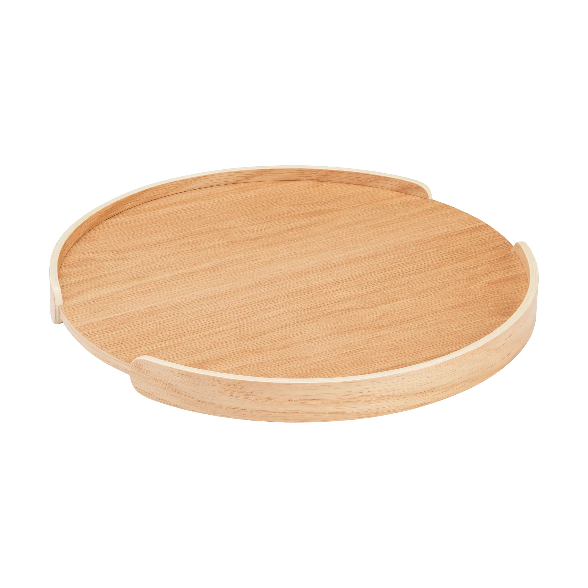 Woody tray, Oak, Ø35 cm Cooee Design