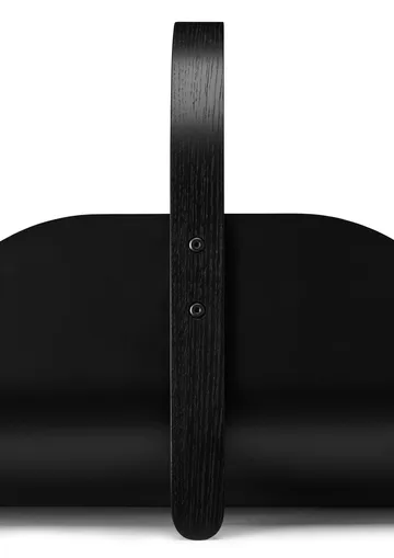 Woody wood basket - Black stained oak - Cooee Design