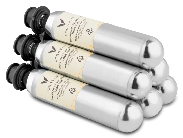 CO2 Cartridges for Bubbles - 6-pack - Coravin