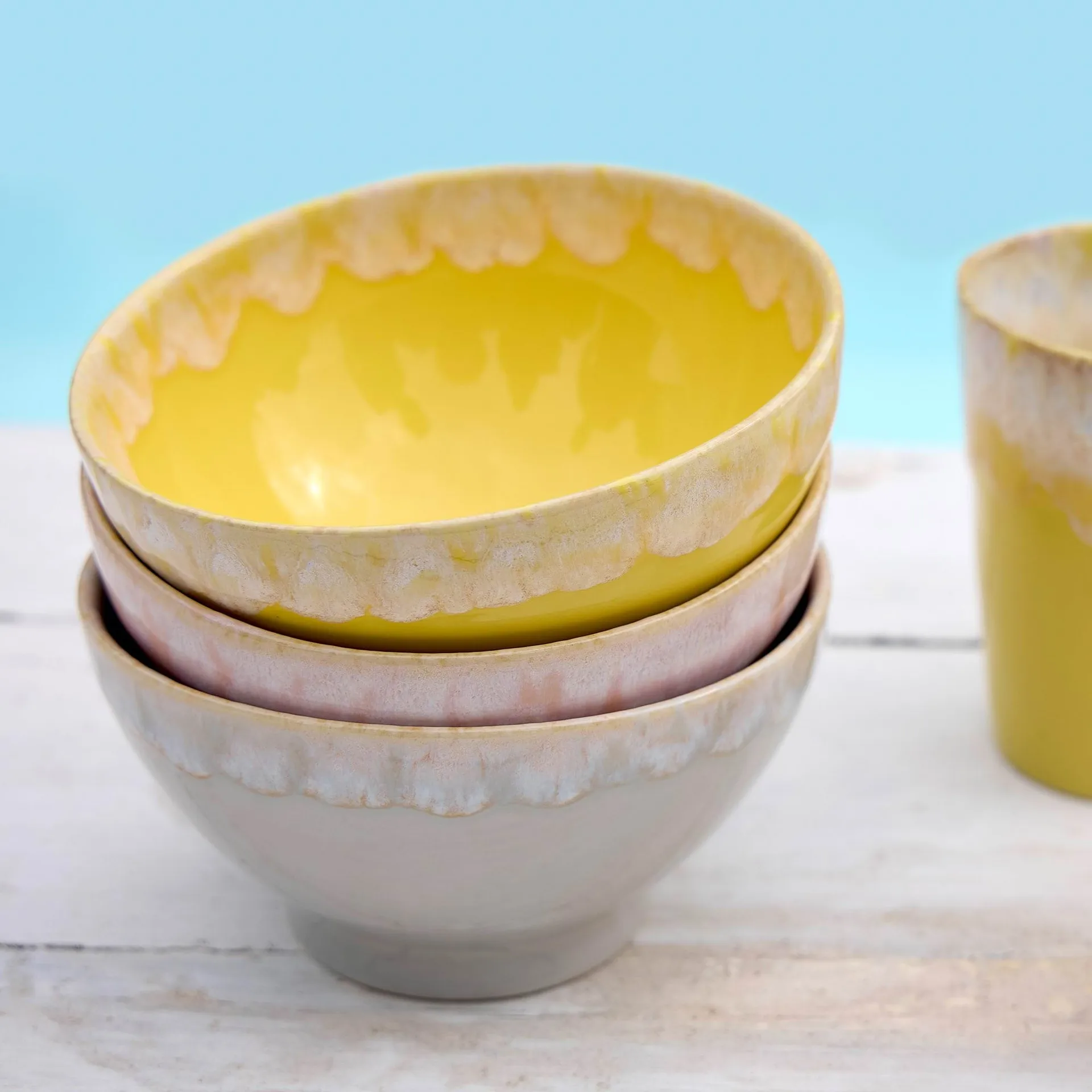 Latte bowl, Pink, 55 cl, 4-pack Costa Nova
