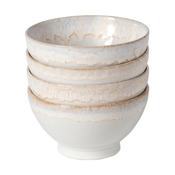 Latte bowl - White, 55 cl, 4-pack - Costa Nova