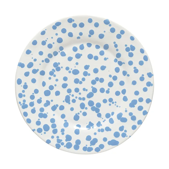 Rafalea side plate - Blue, Ø22 cm - Costa Nova