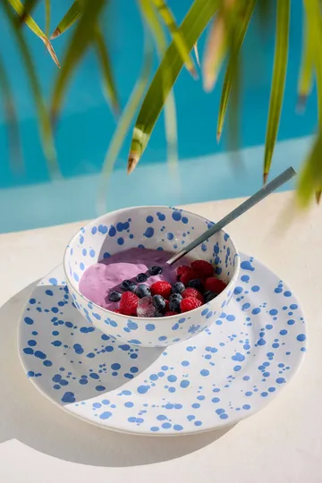 Rafalea side plate - Blue, Ø22 cm - Costa Nova