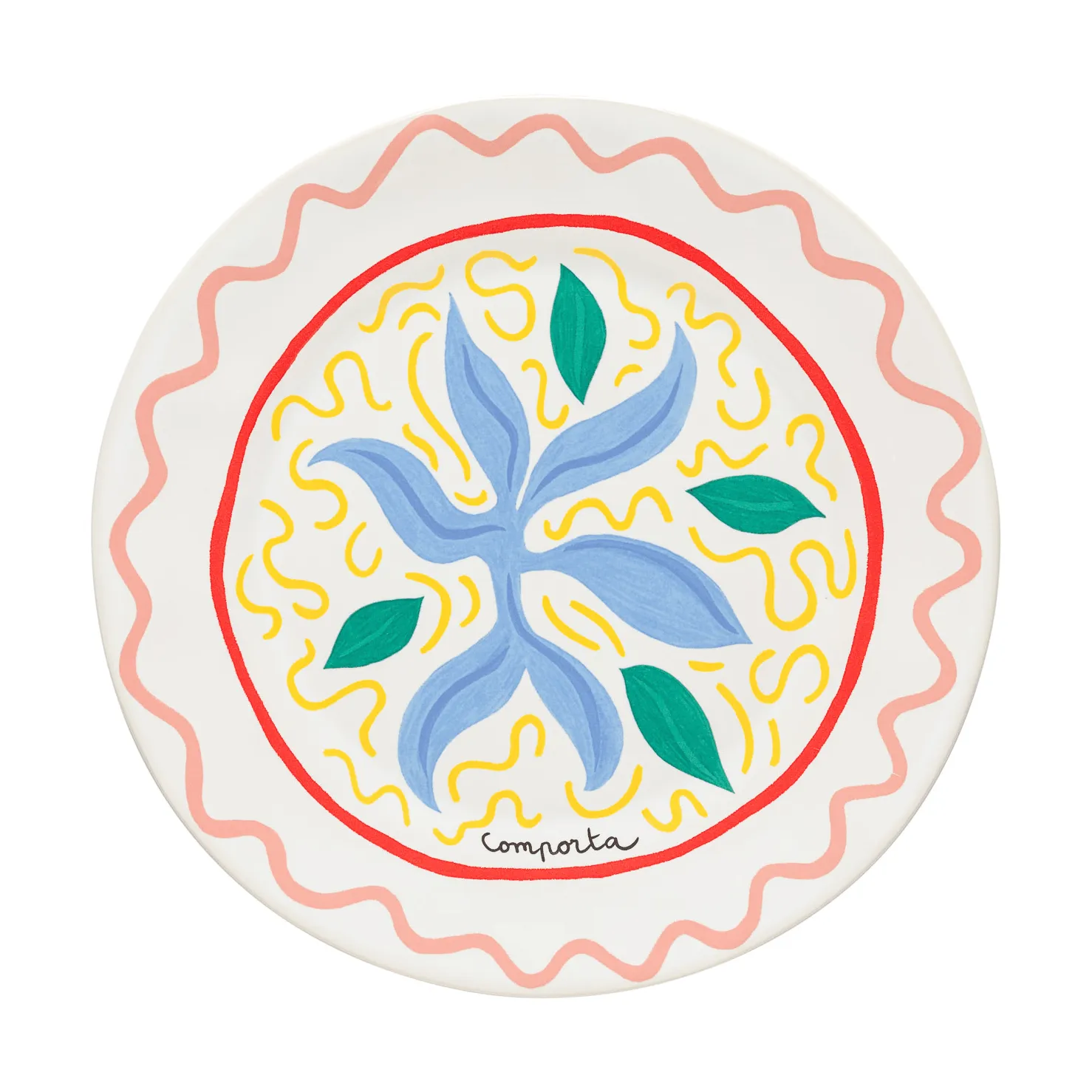 Summer Bliss dinner plate, Comporta, Ø24 cm Costa Nova