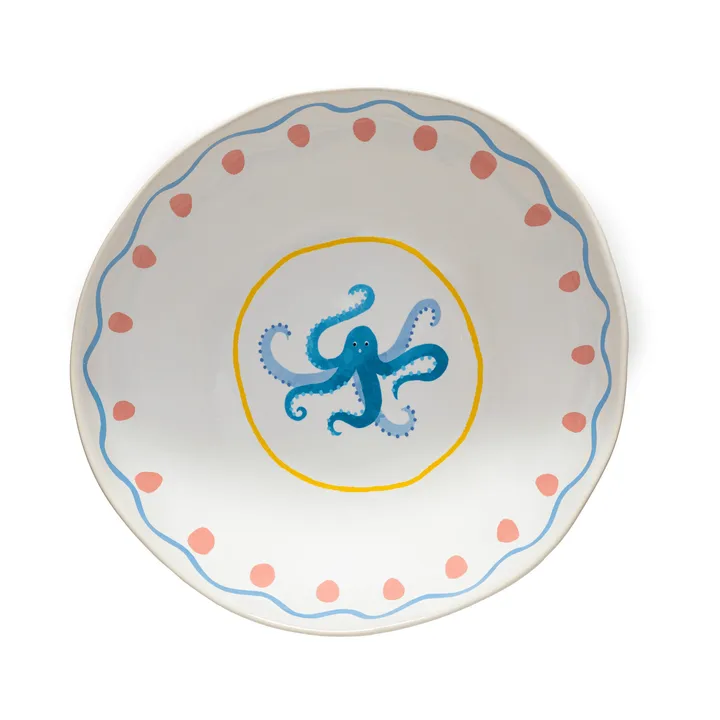 Summer Bliss serving bowl - Octopus, Ø28 cm - Costa Nova