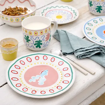 Summer Bliss side plate - Guppy, Ø22 cm - Costa Nova