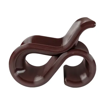 Éclair chair lounge chair - Cherry - Crème Atelier