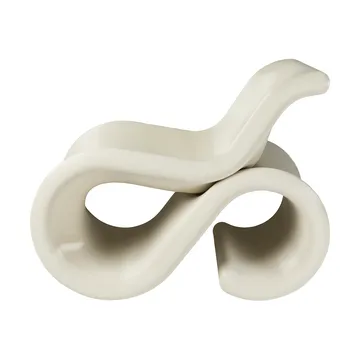 Éclair chair lounge chair - Cream - Crème Atelier
