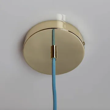 Soft Serve pendant - Blueberry sorbet-brass, 01, 20 cm - Crème Atelier