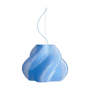 Soft Serve pendant - Blueberry sorbet-brass, Mega, 60 cm - Crème Atelier