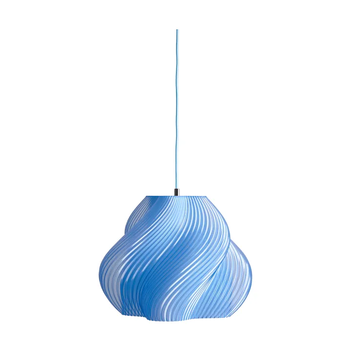 Soft Serve pendant - Blueberry sorbet-chrome, 03, 30 cm - Crème Atelier