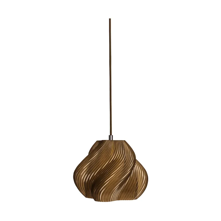 Soft Serve pendant - Caramel-chrome, 01, 20 cm - Crème Atelier