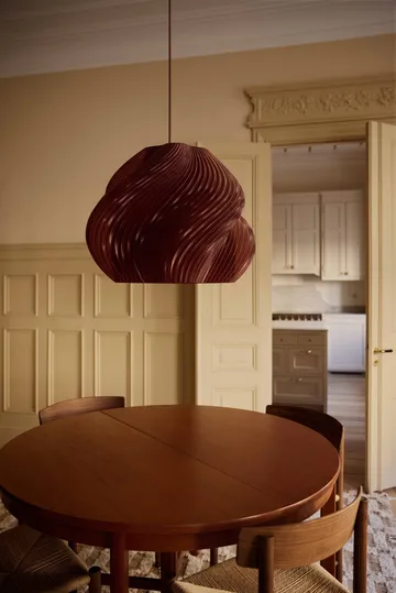 Soft Serve pendant - Cherry-chrome, Mega, 60 cm - Crème Atelier