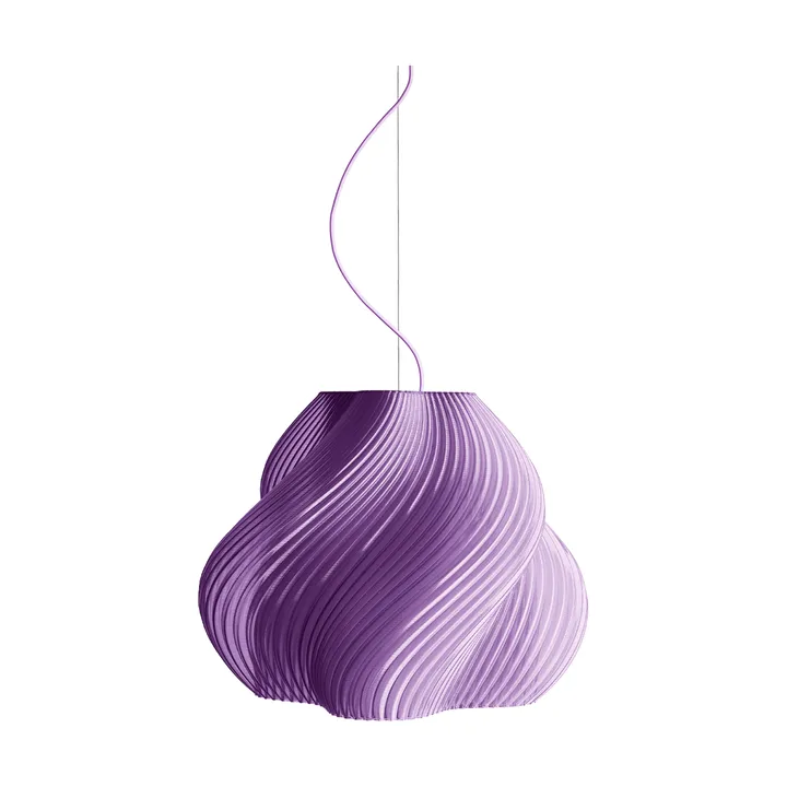 Soft Serve pendant - Lavender sorbet-brass, Mega, 60 cm - Crème Atelier