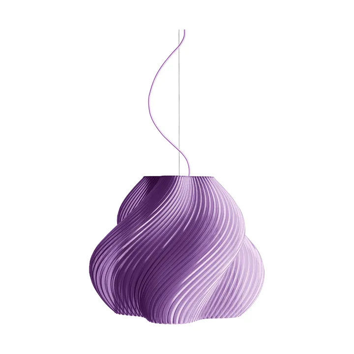 Soft Serve pendant - Lavender sorbet-chrome, Mega, 60 cm - Crème Atelier