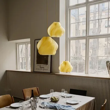Soft Serve pendant - Limoncello sorbet-brass, 01, 20 cm - Crème Atelier