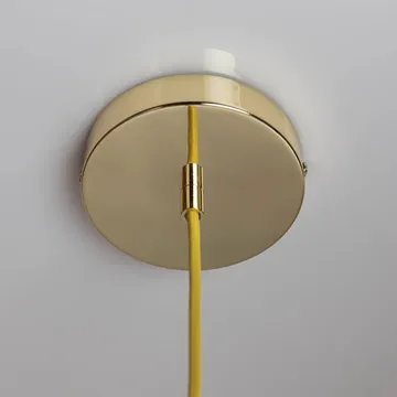 Soft Serve pendant - Limoncello sorbet-brass, 02, 25 cm - Crème Atelier