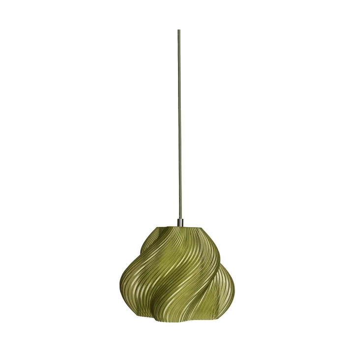 Soft Serve pendant - Olive-chrome, 01, 20 cm - Crème Atelier
