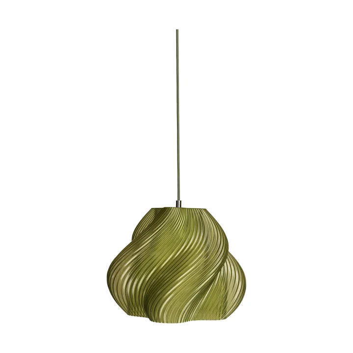 Soft Serve pendant - Olive-chrome, 02, 25 cm - Crème Atelier