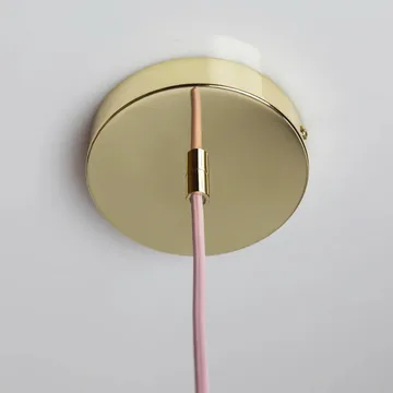Soft Serve pendant - Rose sorbet-brass, 02, 25 cm - Crème Atelier
