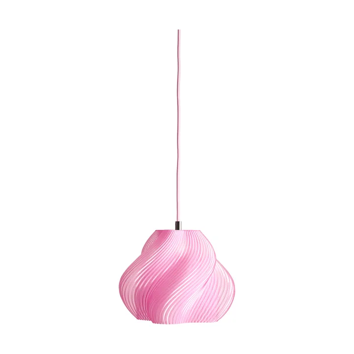 Soft Serve pendant - Rose sorbet-chrome, 01, 20 cm - Crème Atelier