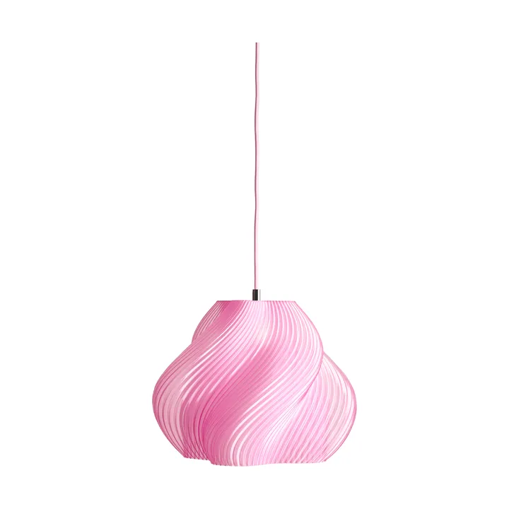 Soft Serve pendant - Rose sorbet-chrome, 02, 25 cm - Crème Atelier
