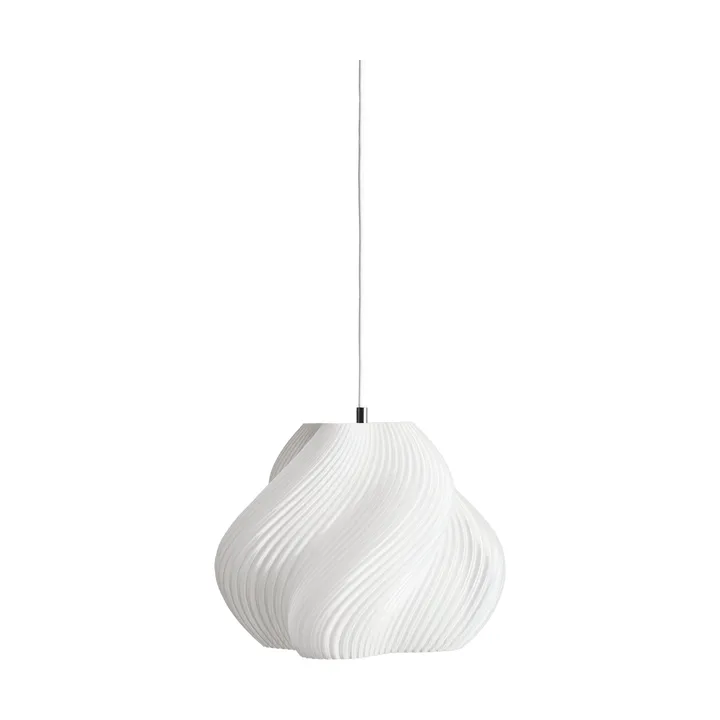 Soft Serve pendant - White-brass, 02, 25 cm - Crème Atelier