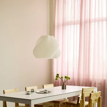 Soft Serve pendant - White-brass, Mega, 60 cm - Crème Atelier