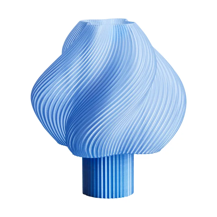 Soft Serve portable table lamp - Blueberry sorbet, 23 cm - Crème Atelier